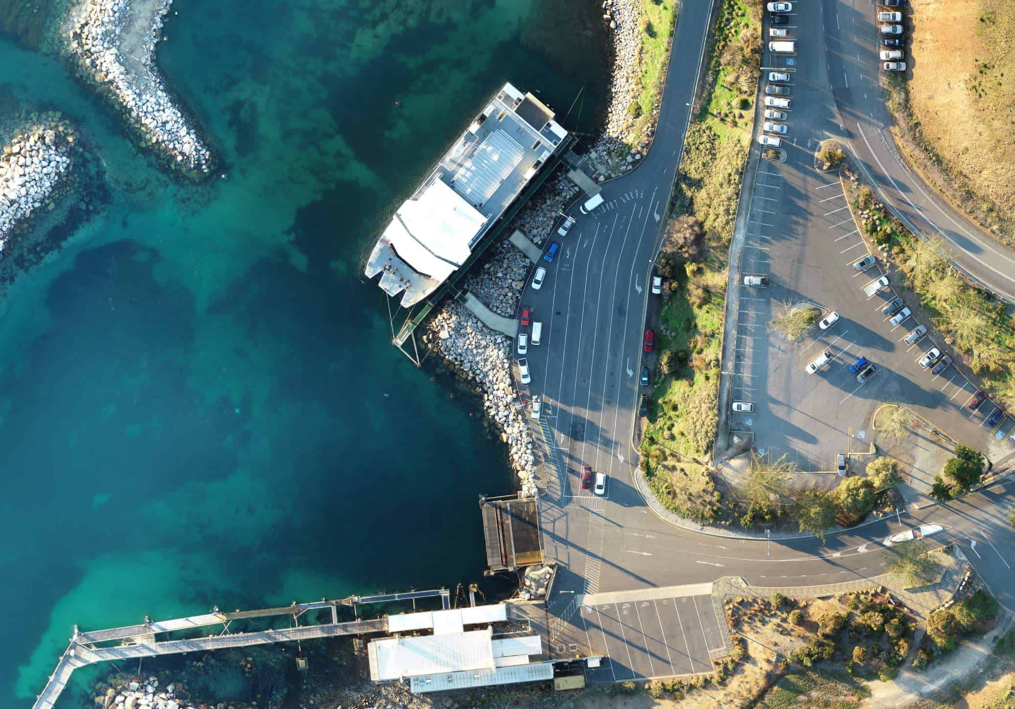 RPAS drone aerial survey - marina